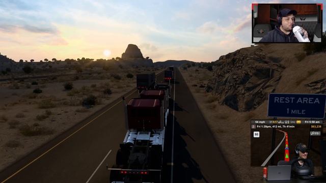 Let's Play! | American Truck Simulator #17 - Still Driving to Texas смотреть онлайн
