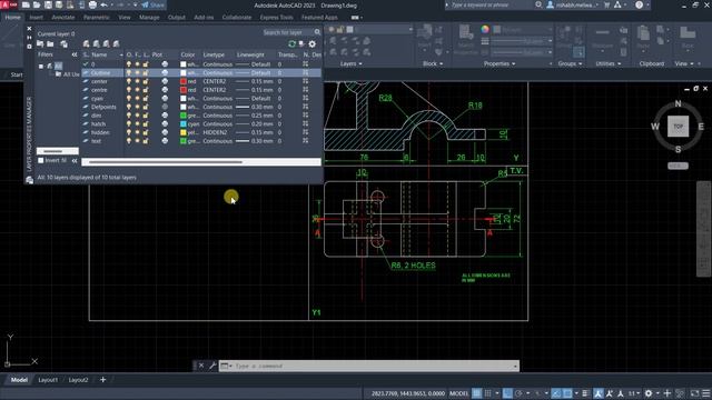 Autocad Print settings and Defpoints layer issue смотреть онлайн
