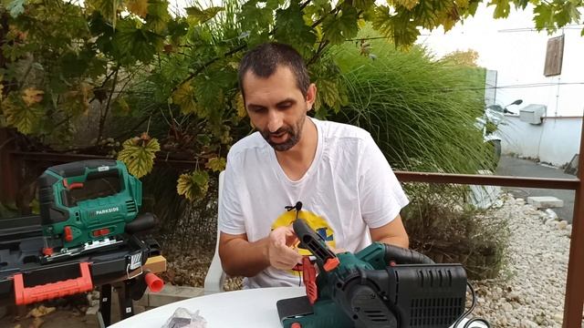 Parkside PBSD 600 A1 Szalagcsiszoló ( Lidl ) Kicsomagolás, Bemutatás, Unboxing