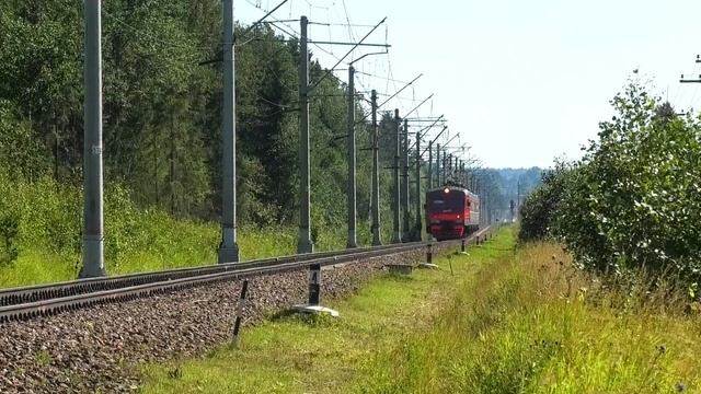 "Обратно" ЭТ2М-037 сообщением Гатчина-Балтийская — Санкт-Петербург смотреть онлайн