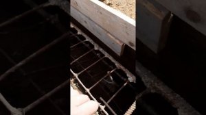 Опалубка и армирование под террасу почти готовы.