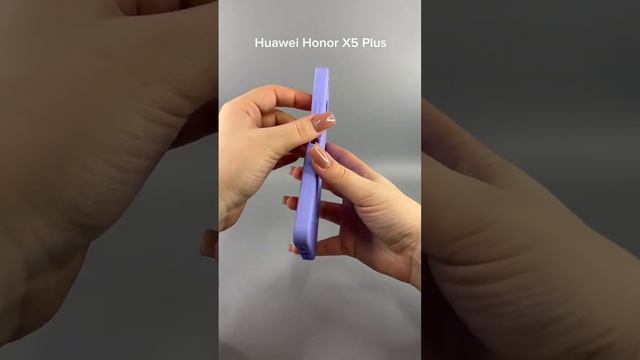 Чехол бампер Silicone Case для Huawei Honor X5 Plus (фиалковый) - Мобильные Штучки. смотреть онлайн