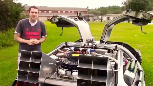 Delorean Машина из будущего лучший автомобиль