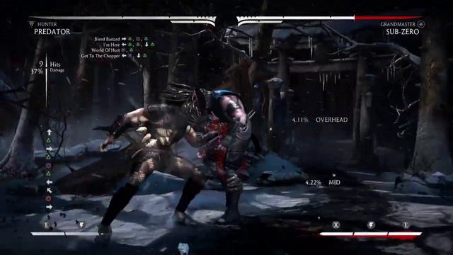Mortal Kombat X predator midscreen 40% 1 bar смотреть онлайн