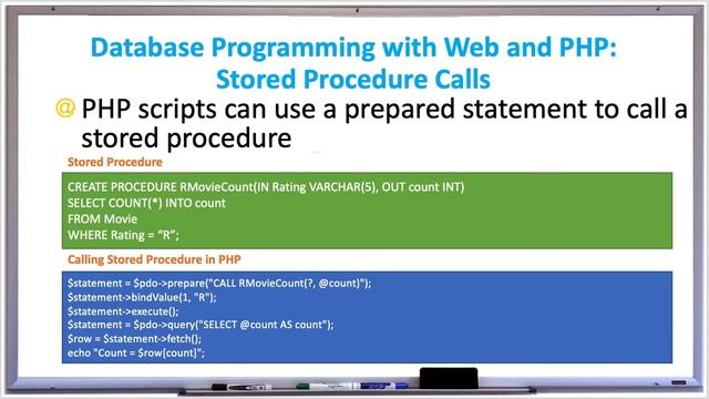 Database Systems - PHP Database Programming with Stored Procedure Calls for Web - APPFICIAL смотреть онлайн