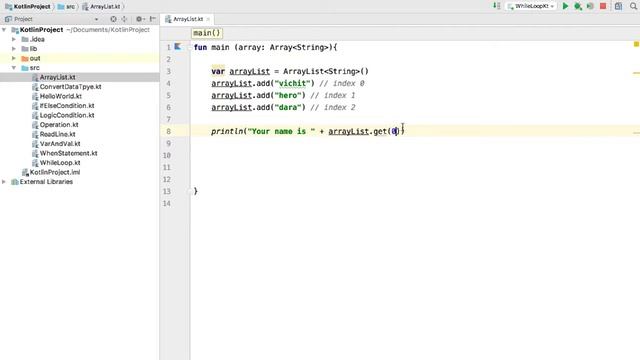 Kotlin For Android - Basic ArrayList in Kotlin [Part 11] смотреть онлайн