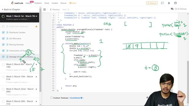 637. Average of Levels in Binary Tree | Leetcode | City Coder | 5th March смотреть онлайн