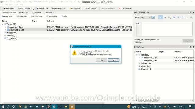 How to Delete/Drop a Table on DB Browser for Sqlite смотреть онлайн