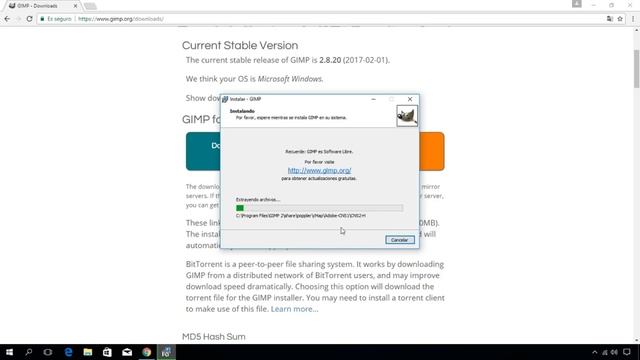 Gimp | ¿Como Instalar Gimp en WIndows 10?, Alternativa a Photoshop смотреть онлайн