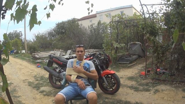 РАЗБИЛ МОТОЦИКЛ|HONDA ПРОСТИ|HONDA CBR 600 F3| смотреть онлайн