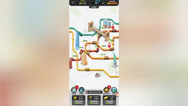 Эволюция метро развиваем подземку в игре Subway Idle #1 смотреть онлайн