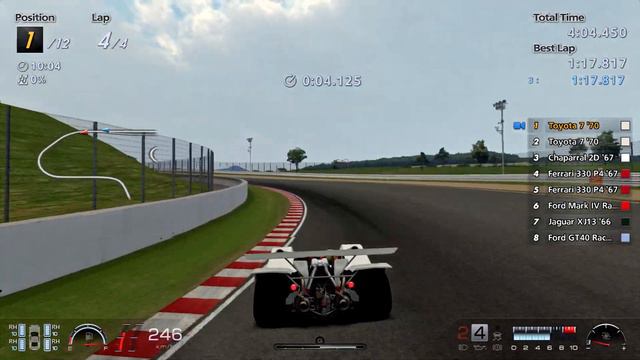 Toyota 7 1970 Top Speed | Apricot Hill Raceway | Gran Turismo 6 | PS3 смотреть онлайн