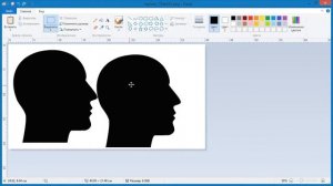 Как в Paint сделать зеркальное отражение