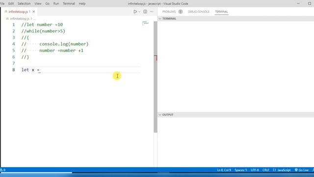 #16: JavaScript Tutorial for beginners | Infinite Loop in JavaScript смотреть онлайн