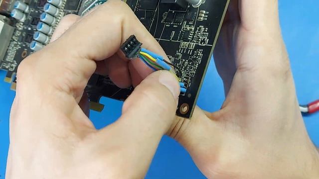 Ремонт видеокарты XFX RX470. Нет изображения.