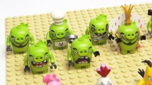 LEGO Angry Birds все минифигурки