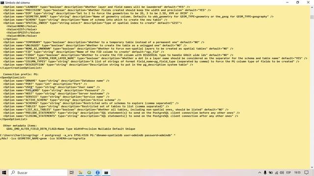 04-Importar archivos vectoriales a PostGIS смотреть онлайн