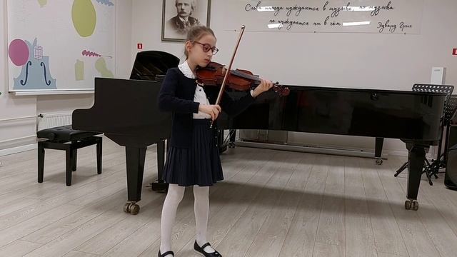 Шишкова Мария, ДШИ им.Грига. 3 класс ППП, Ш.Данкля этюд 44 смотреть онлайн