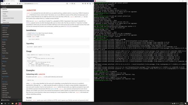 CS50x - Submitting Problem Sets via Submit50 смотреть онлайн