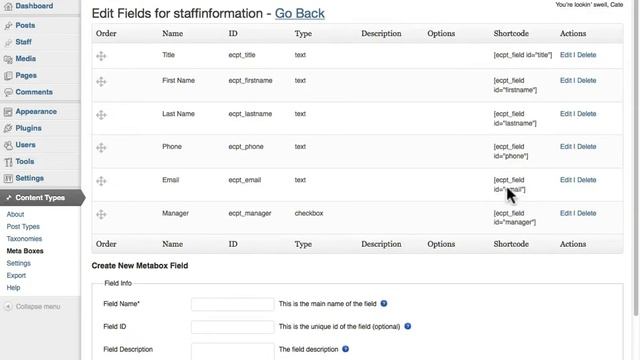 WordPress Development, Lesson #15: Adding Content to the Content Type смотреть онлайн