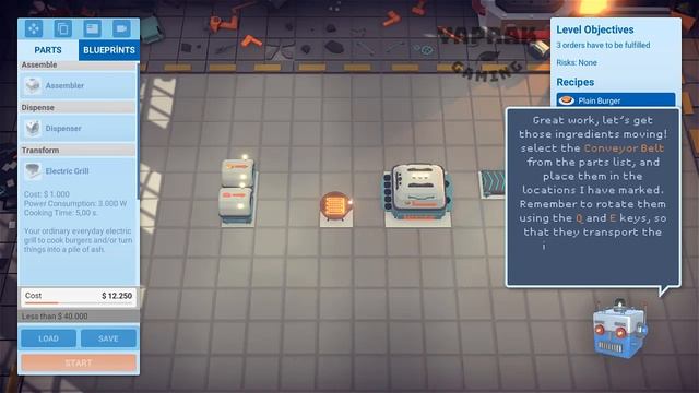 Automachef Gameplay - T1 - Basic Tutorial смотреть онлайн