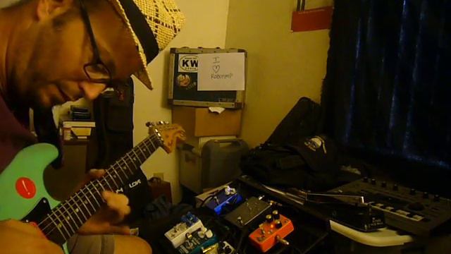 Wilson Effects Ten Spot II Wah demo by Bobby DeVito смотреть онлайн