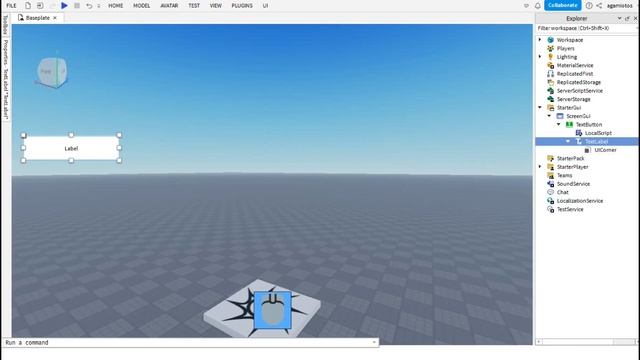 Как сделать свой симулятор клика в Roblox Studio смотреть онлайн