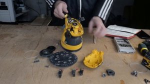 Ремонт и обслуживание DWE 6423 эксцентриковой шлифовальной машины DeWALT.