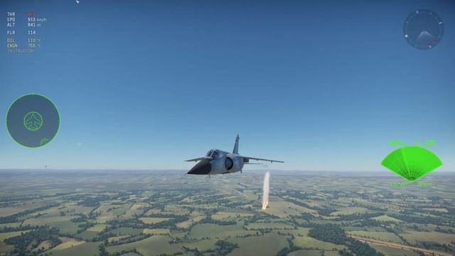 War Thunder Mirage f1 test flight смотреть онлайн