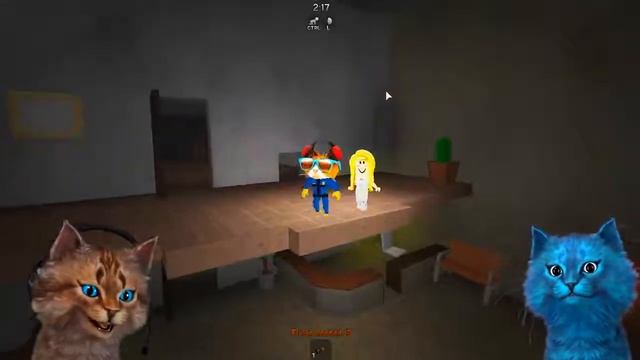 СТРАШНАЯ ИСТОРИЯ ПРО ПОБЕГ ОТ ДЖЕФФА Roblox Jeff Весёлый Кот и КОТЁНОК ЛАЙК смотреть онлайн