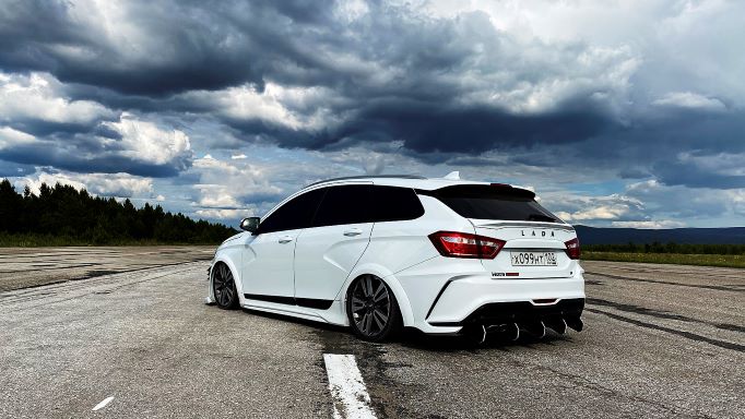 ДИКИЙ диффузор для заднего бампера своими руками смотреть онлайн