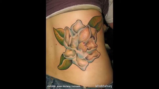 Magnolia Flower Tattoo смотреть онлайн