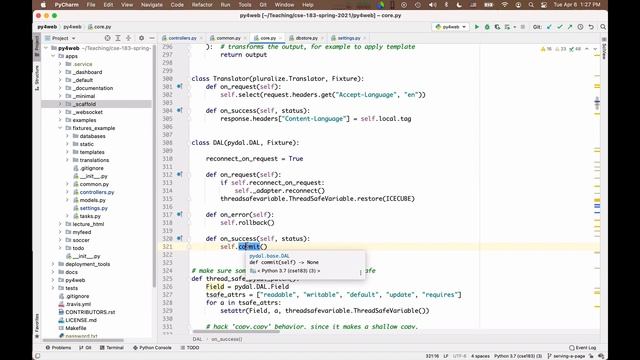 Fixtures, sessions, connection to the database, user auth смотреть онлайн