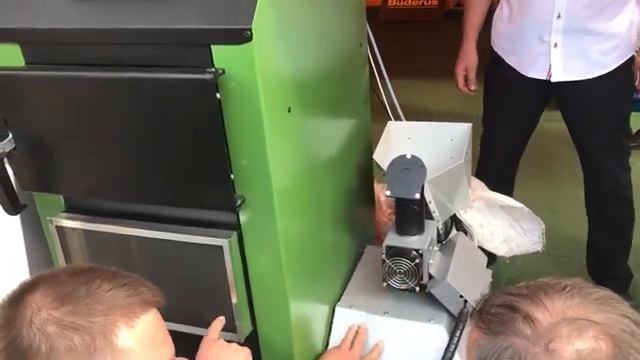 Пиролизная пеллетная горелка, два мнения смотреть онлайн