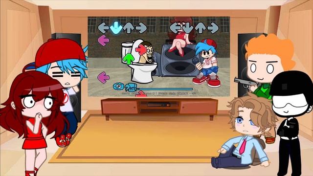 Skibidi Toilet || Fnf React To Skibidi Invasion [DEMO] (Hard) смотреть онлайн