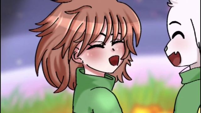 меме /undertale/Чара и Азриэль смотреть онлайн