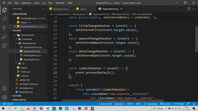 React JS - React Tutorial for Beginners in Hindi [Part-15] : Two-way Binding in React смотреть онлайн