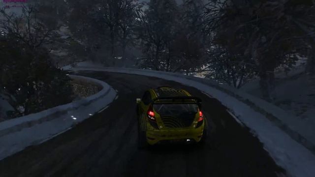 DiRT Rally - treino em Col de Turini Départ com Ford Fiesta RS Rally (2010) смотреть онлайн