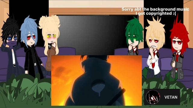 Bnha react to team 7//death// смотреть онлайн