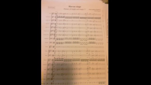 Heroes of might and magic V: haven siege (music scores for orchestera) смотреть онлайн
