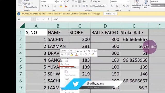 How to select all cells in worksheet | Excel 2019 | Tutorial - 07 | Telugu смотреть онлайн