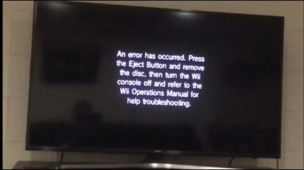 An error has occurred [Wii] 📺