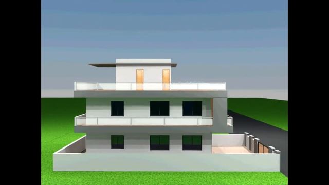 3D Walkthrough video in AutoCAD смотреть онлайн