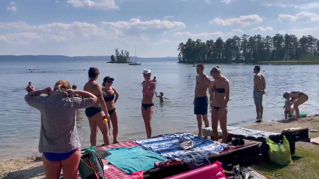 Озеро Тургояк  Золотой Пляж. Наши впечатления. 27.06.2021