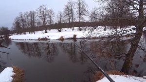ПОДСЁК, а там как СТЕНА! Рыбалка на щуку весной! Весенний спиннинг в марте 2023! Ловля щуки на джиг