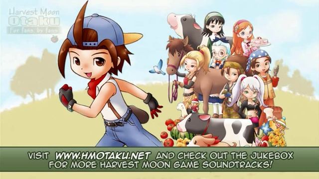 Harvest Moon: Hero of Leaf Valley music - Spring смотреть онлайн