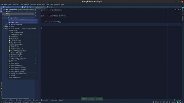 Java - Factory method design pattern - wzorzec projektowy metoda wytwórcza смотреть онлайн