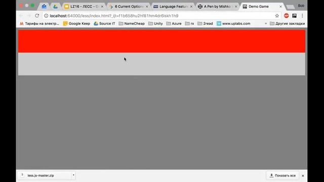 LZ#15.1 - CSS Preprocessors - LESS смотреть онлайн