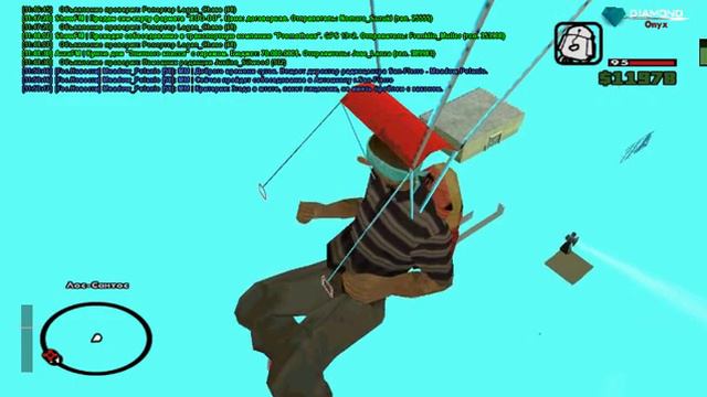 Где можно взять халявный парашутик на Diamond RolePlay ONYX =D смотреть онлайн