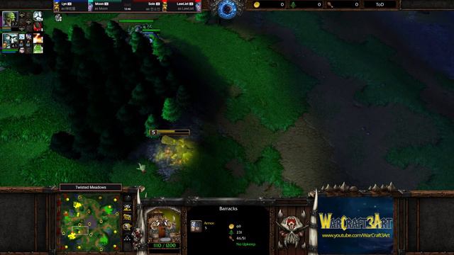 Moon(NE) Lyn(ORC) vs LawLiet(NE) So.in(ORC) - Warcraft 3: Classic - RN5362 смотреть онлайн